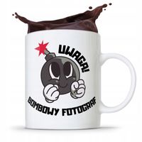 Kubek Dla Fotografa Uwaga Bombowy Fotograf Prezent Z Nadrukiem Ze Zdjęciem