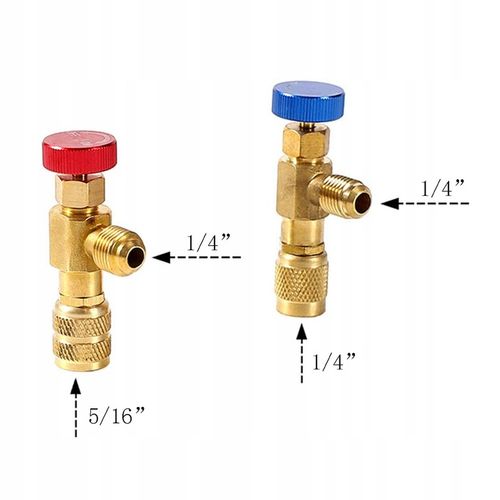 Zestaw zaworów napełniających R32 R410a R600 R134a na Arena.pl