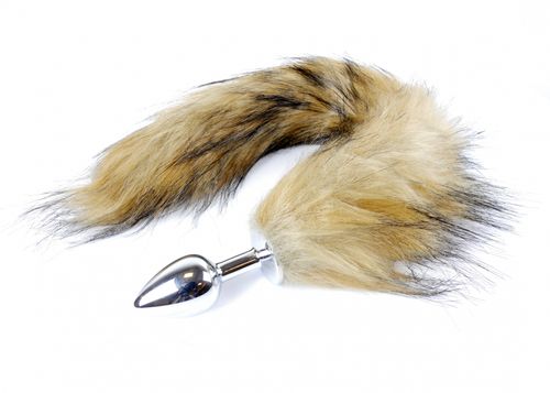plug fox tail  brown xl na Arena.pl
