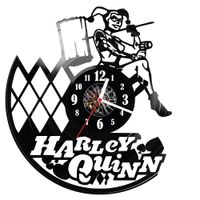 Zegar ścienny z płyty winylowej Harley Quinn 543.14