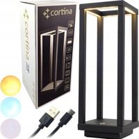 NOWOCZESNA MINIMALISTYCZNA LAMPA LED NA USB DOTYKOWA ŚCIEMNIACZ LAMPKA