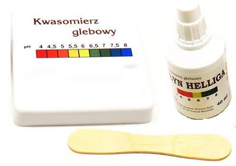 Kwasomierz glebowy plus płyn Helliga zdjęcie 1