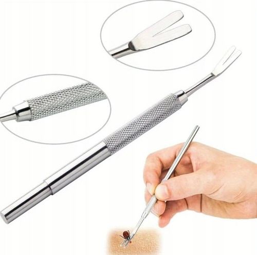 SZCZYPCE PĘSETA DO USUWANIA WYCIĄGANIA KLESZCZY DLA PSA KOTA LUDZI ZESTAW na Arena.pl