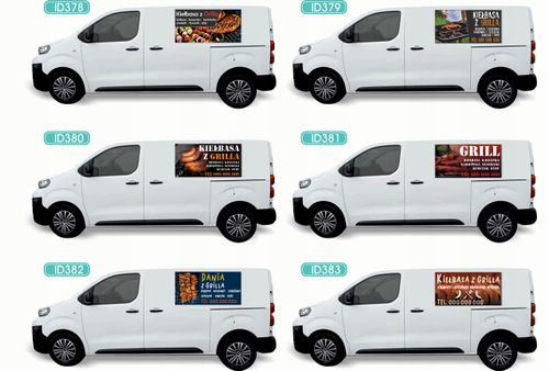 Reklama Naklejka na samochód wiele wzorów do wyboru KIEŁBASA Z GRILLA na Arena.pl