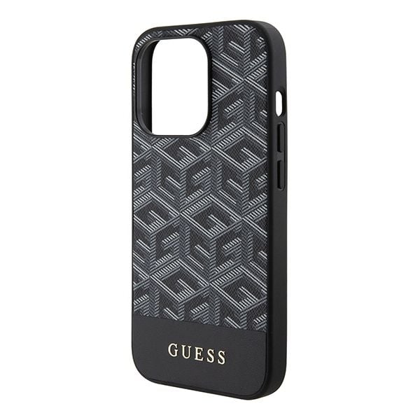 Etui Guess do iPhone 15 Pro Max, Czarny, MagSafe zdjęcie 6