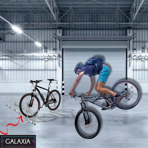 STOJAK NA ROWERY 5 Stanowisk 5 Rowerów Rowerowy Rower Uchwyt Parking Ocynk na Arena.pl