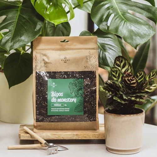 Ziemia do monstery 5l PREMIUM | Plant lover | Bigos z certyfikatem na Arena.pl