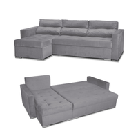 Narożnik Varius rozkładany z funkcją spania Family meble rogówka szary mon