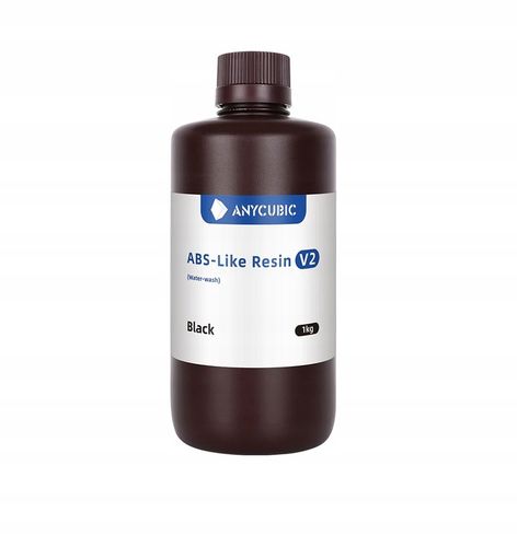 Żywica UV Anycubic ABS-Like V2 Black Czarna 1kg 1l do Drukarki 3D na Arena.pl