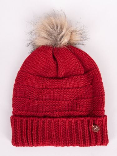Czapka zimowa dziecięca czerwona 54-56 YOCLUB na Arena.pl