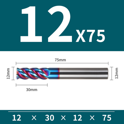 Frez 4-ostrzowy NaCo4, VHM Rozmiar: Ø2x6x4Dx50L na Arena.pl