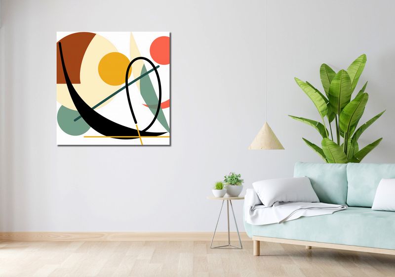 Obraz 90x90cm Ruch Sztuki zdjęcie 2