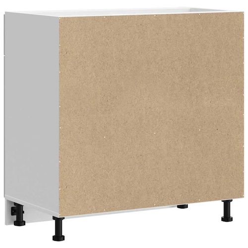 Szafka kuchenna dolna „Lucca” z białego drewna klejonego na Arena.pl