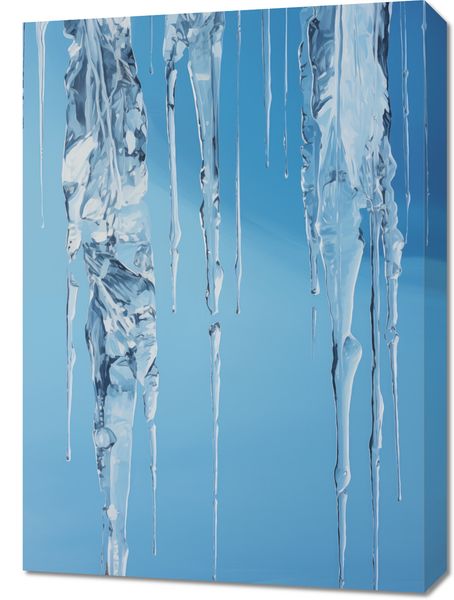 Obraz 50x70cm Kryształowe Sople zdjęcie 1