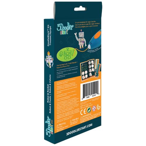 Zestaw DoodleBlock 3Doodler Start, Kosmos, DBKRO na Arena.pl