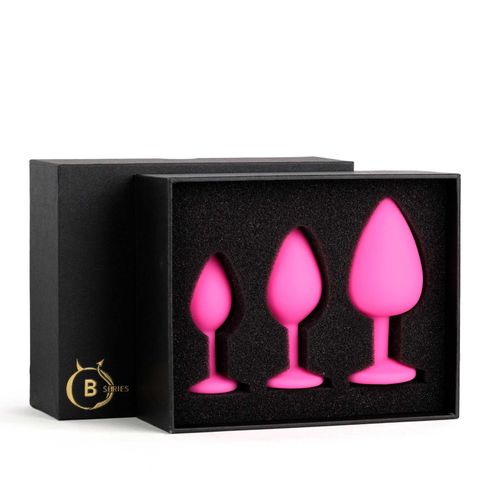 Jewellery - Silicone Plug - Set Pink na Arena.pl