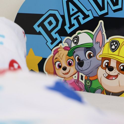 Łóżko dziecięce psi patrol dla chłopca niebieski PAW PATROL na Arena.pl