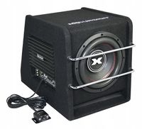 Subwoofer Excursion aktywna TUBA samochodowa głośnik 20cm wzmacniacz 600W