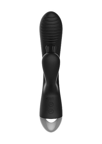e-stimulation rabbit vibrator - black na Arena.pl