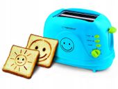 TOSTER OPIEKACZ DO KANAPEK GRZANEK 750W NIEBIESKI