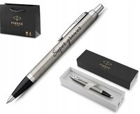 Długopis Parker ORYGINALNY IM Stalowy CT GRAWER PREZENT DLA NAUCZYCIELA