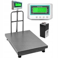 WAGA MAGAZYNOWA DO 600KG 60X80CM SKLEPOWA ELEKTRONICZNA PLATFORMOWA