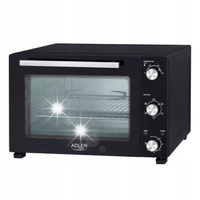 PIEKARNIK ELEKTRYCZNY z TERMOOBIEGIEM 48 l 1800W