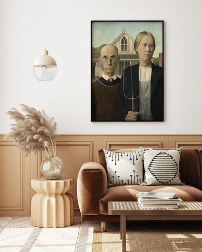 Plakat cyfrowy do wydruku American Gothic na Arena.pl