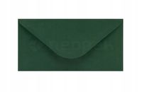 Koperty ozdobne na zaproszenia DL Zielone Ciemne 120gsm, komplet 50 sztuk