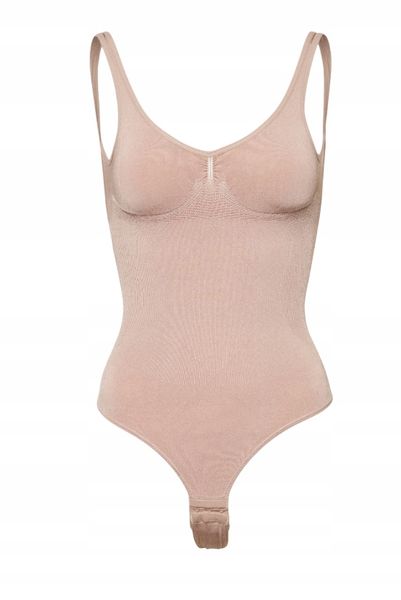 MAGIC Bodyfashion LOW BACK - Body - beige S zdjęcie 1