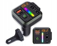 TRANSMITER FM BLUETOOTH MP3 ŁADOWARKA USB MIKROFON