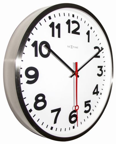 Zegar ścienny NeXtime Super Station Number 3127 AR na Arena.pl
