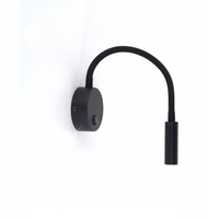 KINKIET DO CZYTANIA REGULOWANY TK LIGHTING LAGOS 5922 CZARNY GIĘTKI
