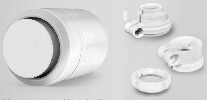 4x Głowica RTX Termostat + Bramka Zigbee WiFi Tuya SET zdjęcie 11
