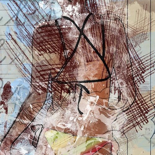 Obraz na płótnie - Canvas, Dziewczyna w bikini 40x60 na Arena.pl