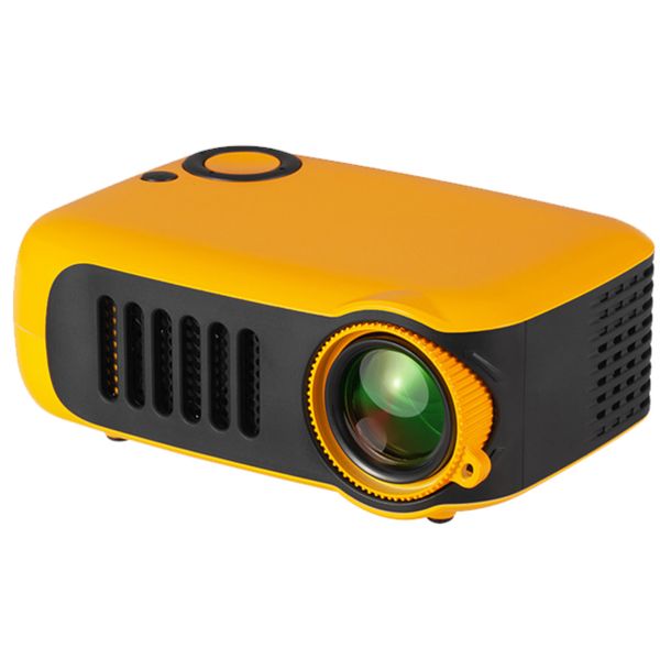 PROJEKTOR LED Mini BEZPRZEWODOWY 14-80" POMARAŃCZOWY zdjęcie 4