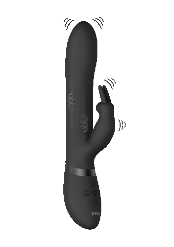 amoris - stimulating beads rabbit - black na Arena.pl