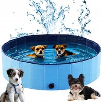 BASEN DLA PSA XXL 80x30cm OGRODOWY DLA ZWIERZĄT ROZPOROWY