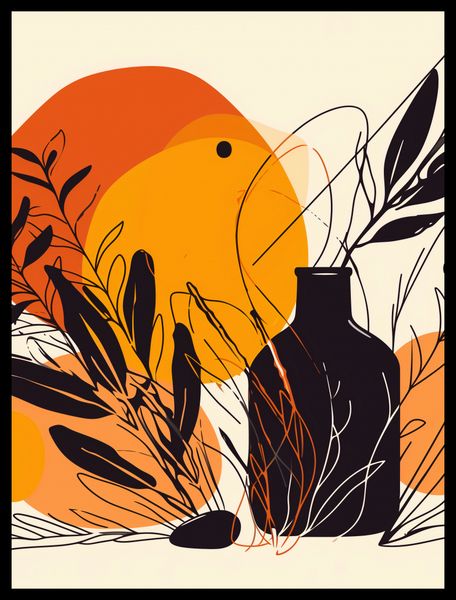 Plakat 75x100cm Jaskrawy Zachód zdjęcie 2