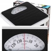 Mechaniczna Waga Łazienkowa Do 136Kg Nowoczesna Metalowa Antypoślizgowa