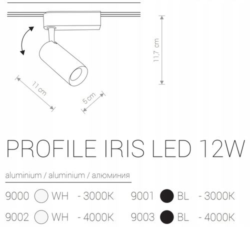 REFLEKTOR DO SZYN NOWODVORSKI PROFILE IRIS 9001 na Arena.pl