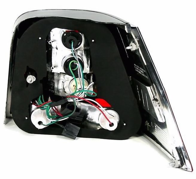 LAMPY TYLNE DO VW GOLF IV 4 HATCHBACK OD 1997 DO 2003 CLEAR RED SMOKE zdjęcie 5