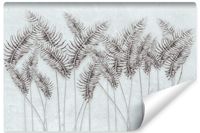 Fototapeta Do Salonu LIŚCIE Palmowe Beton Abstrakcja Vintage 300cm x 210cm
