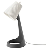 Lampa biurkowa IKEA lampka na biurko szara E14