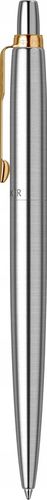 Długopis Parker Jotter Stalowy GT 23k Złocenia na Prezent z Grawerem Napis na Arena.pl