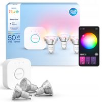 Zestaw Philips Hue Essential 4,7W 345 lm GU10 3 Żarówki + Mostek
