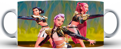 Kubek ceramiczny K-POP DEMON HUNTERS na Arena.pl