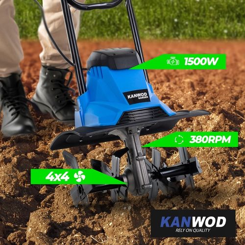 GLEBOGRYZARKA ELEKTRYCZNA MOCNY KULTYWATOR GIGANT 36CM DO ZBITEJ GLEBY na Arena.pl