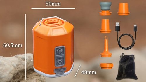 GIGA PUMP 4.0 POMPKA DO MATERCA Z LAMPKĄ 3W1 USB-C na Arena.pl