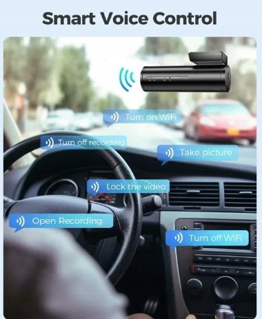 Azdome m300s wideorejestrator 4k uhd przód tył gps głos g-sensor na Arena.pl